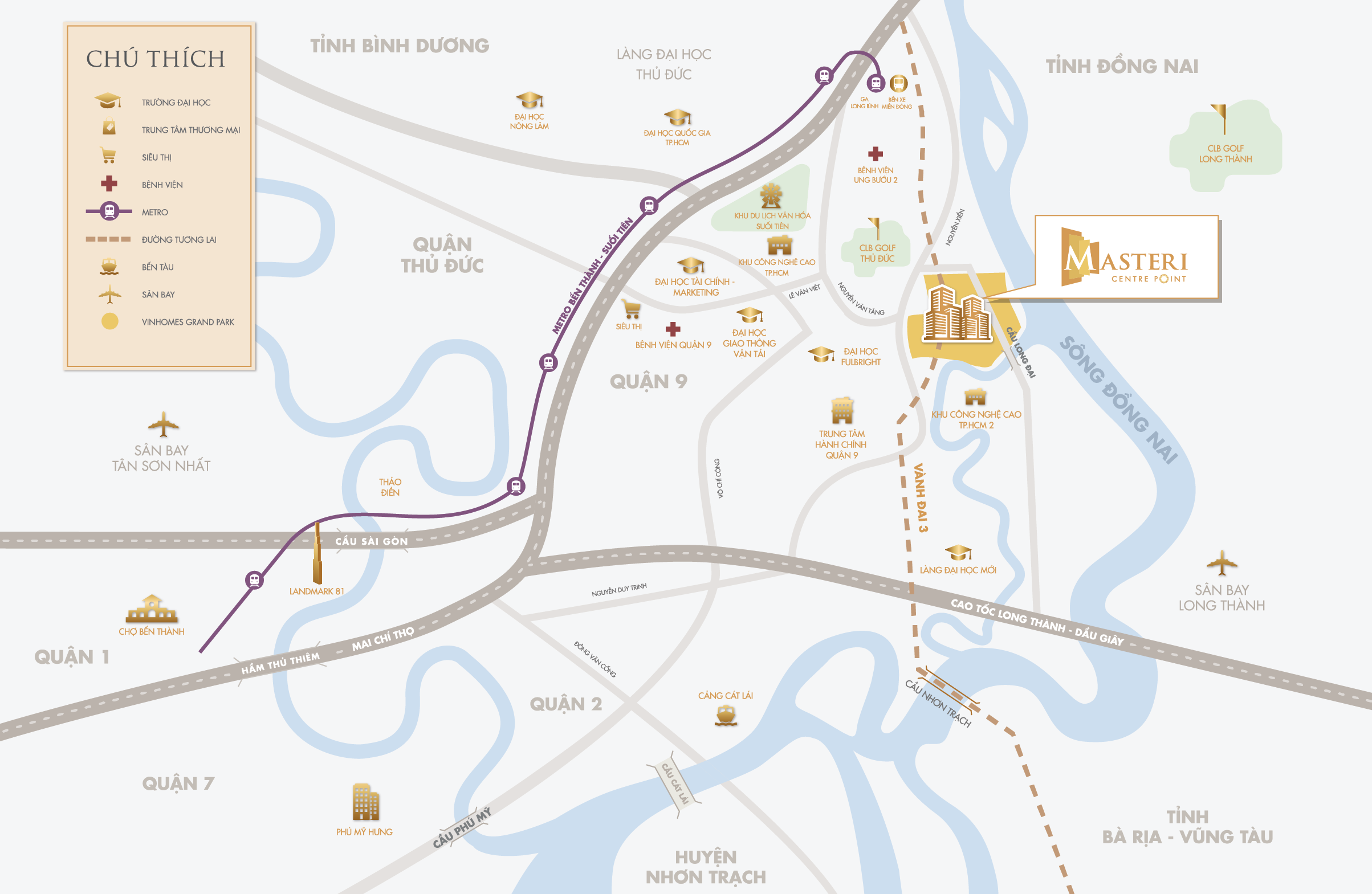 Map Masteri Centre Point - Đất xanh Đà Nẵng